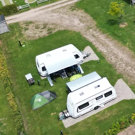 Lege Kampeerplek Voor Tenten, Caravans En Campers