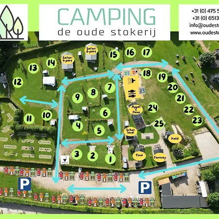 Camping Lege Kampeerplek Voor Tenten, Caravans En Campers *