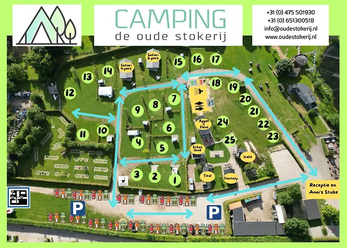 Camping Lege Kampeerplek Voor Tenten, Caravans En Campers *
